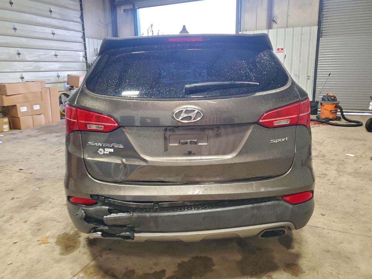 2013 Hyundai Santa Fe Sport 2.4l Brown vin: 5XYZU3LBXDG035672