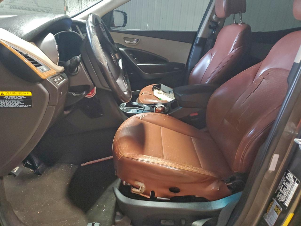 2013 Hyundai Santa Fe Sport 2.4l Brown vin: 5XYZU3LBXDG035672