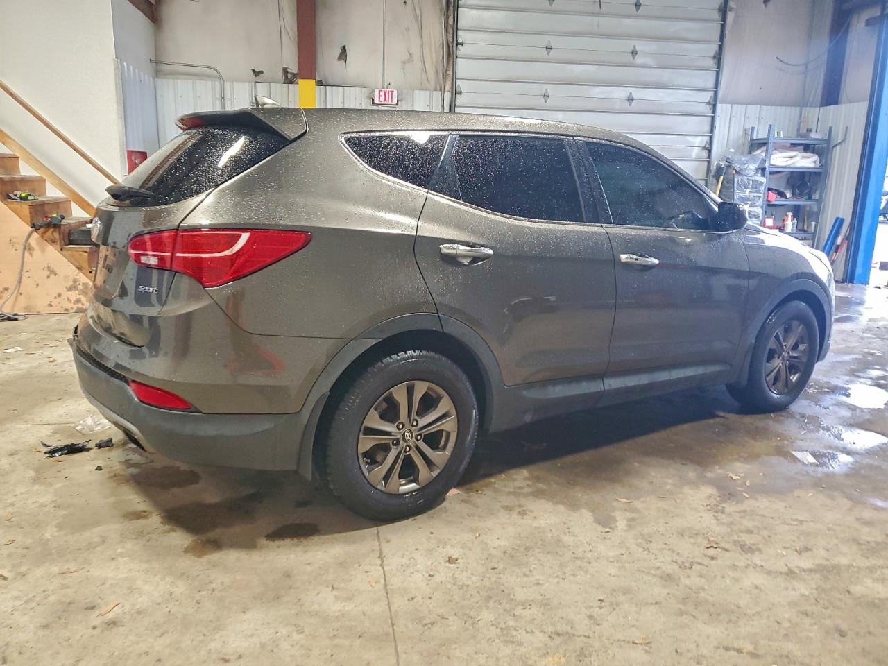 2013 Hyundai Santa Fe Sport 2.4l Brown vin: 5XYZU3LBXDG035672