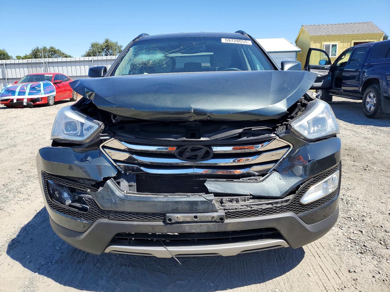 2013 Hyundai Santa Fe Sport 2.4l Charcoal vin: 5XYZU3LBXDG039494