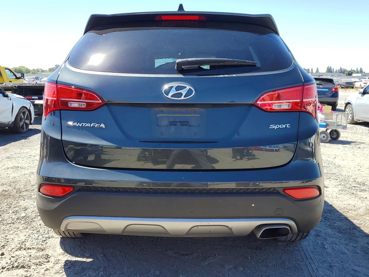 2013 Hyundai Santa Fe Sport 2.4l Charcoal vin: 5XYZU3LBXDG039494