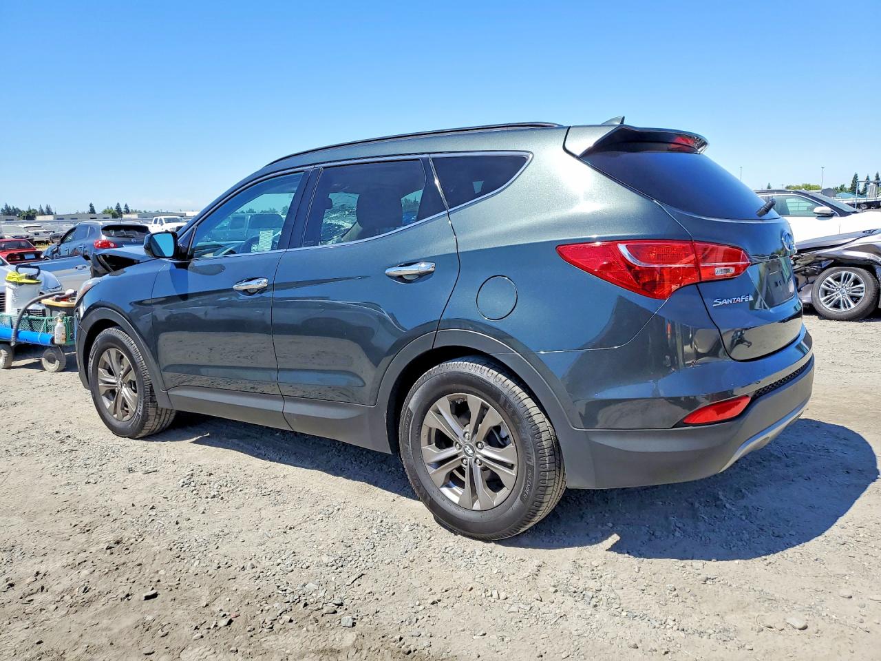 2013 Hyundai Santa Fe Sport 2.4l Charcoal vin: 5XYZU3LBXDG039494