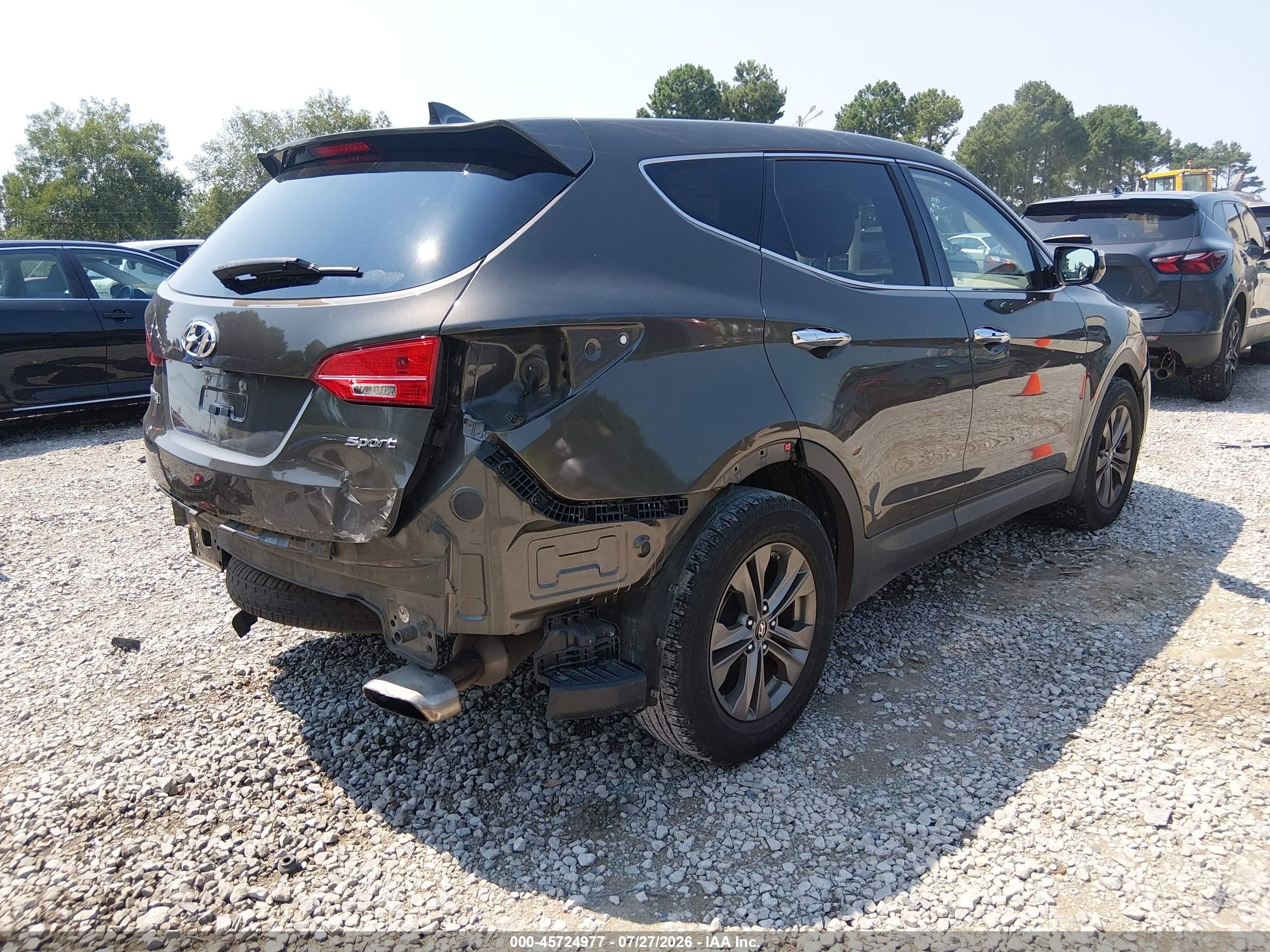 2013 Hyundai Santa Fe Sport Brown vin: 5XYZU3LBXDG054674
