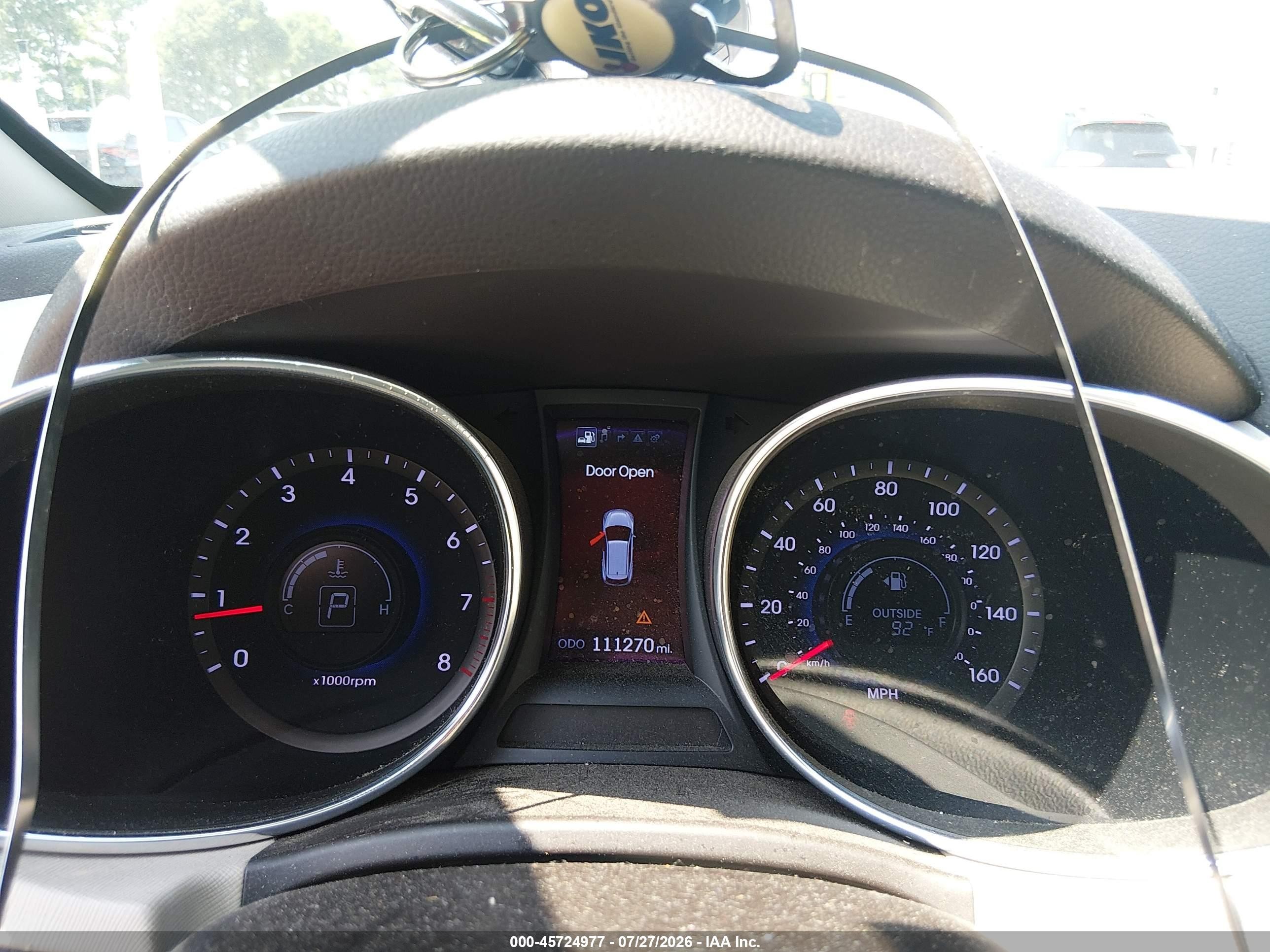 2013 Hyundai Santa Fe Sport Brown vin: 5XYZU3LBXDG054674