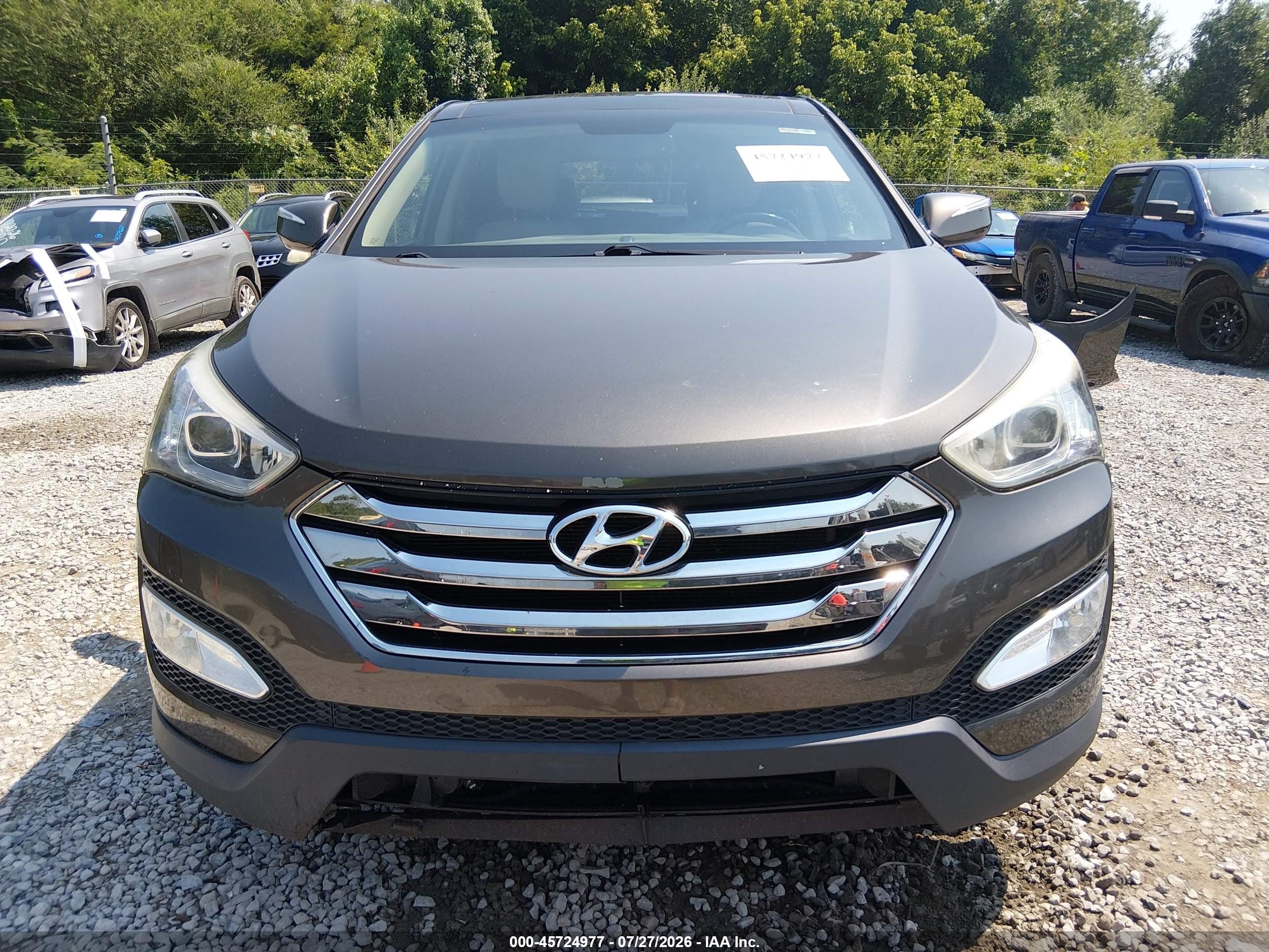 2013 Hyundai Santa Fe Sport Brown vin: 5XYZU3LBXDG054674