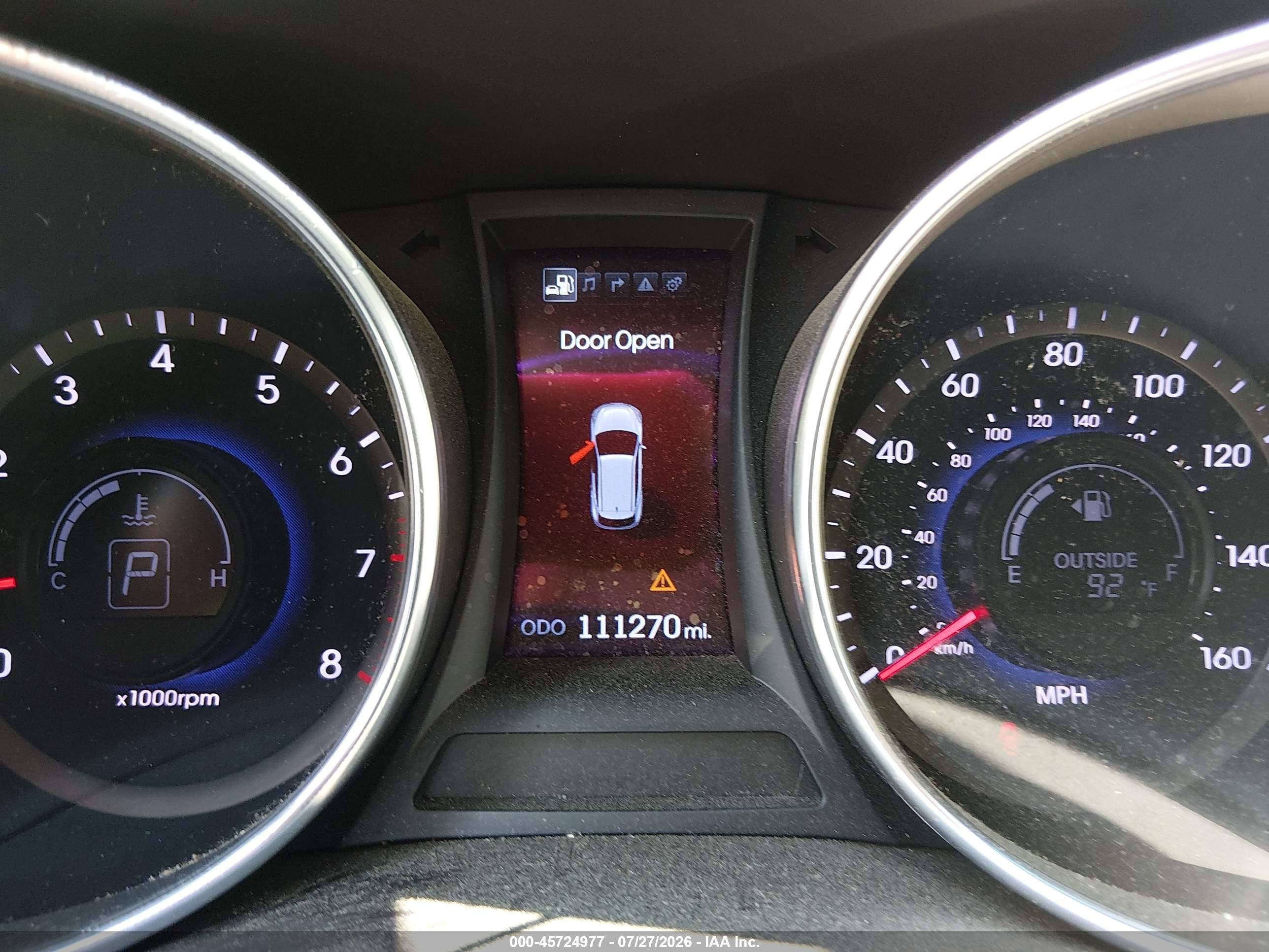2013 Hyundai Santa Fe Sport Brown vin: 5XYZU3LBXDG054674