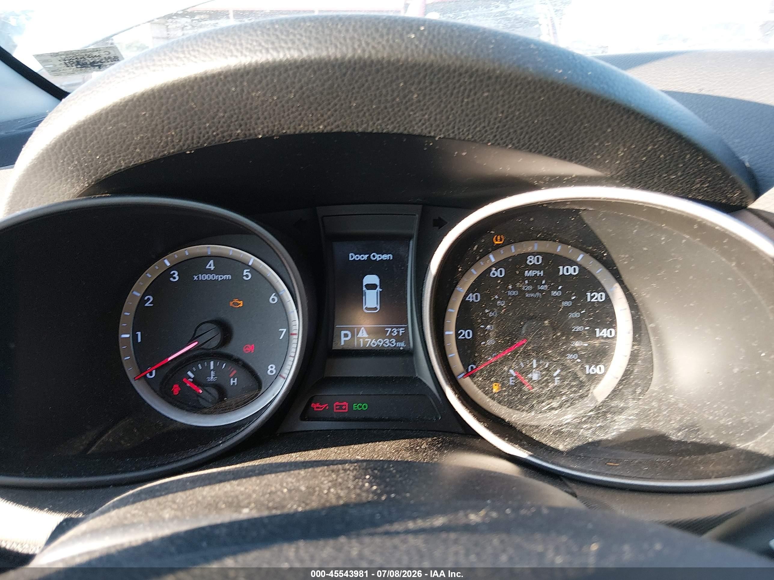 2013 Hyundai Santa Fe Sport Gray vin: 5XYZU3LBXDG058627
