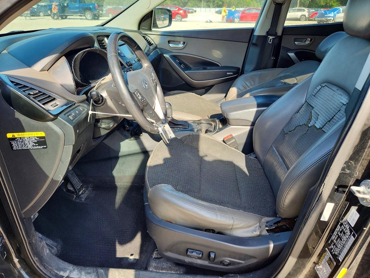 2013 Hyundai Santa Fe Sport 2.4l Black vin: 5XYZU3LBXDG059874