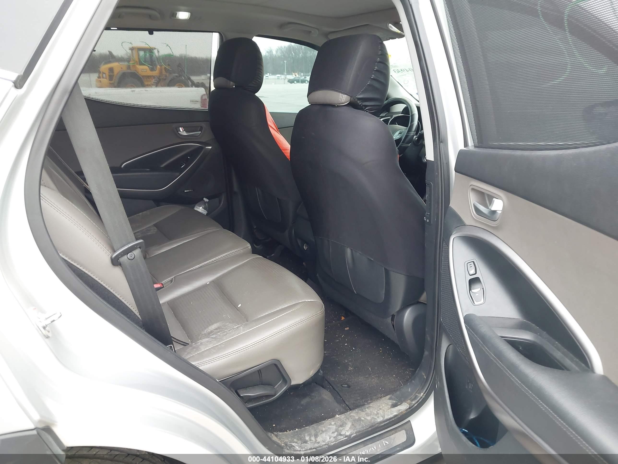 2013 Hyundai Santa Fe Sport Серебряный vin: 5XYZU3LBXDG060328