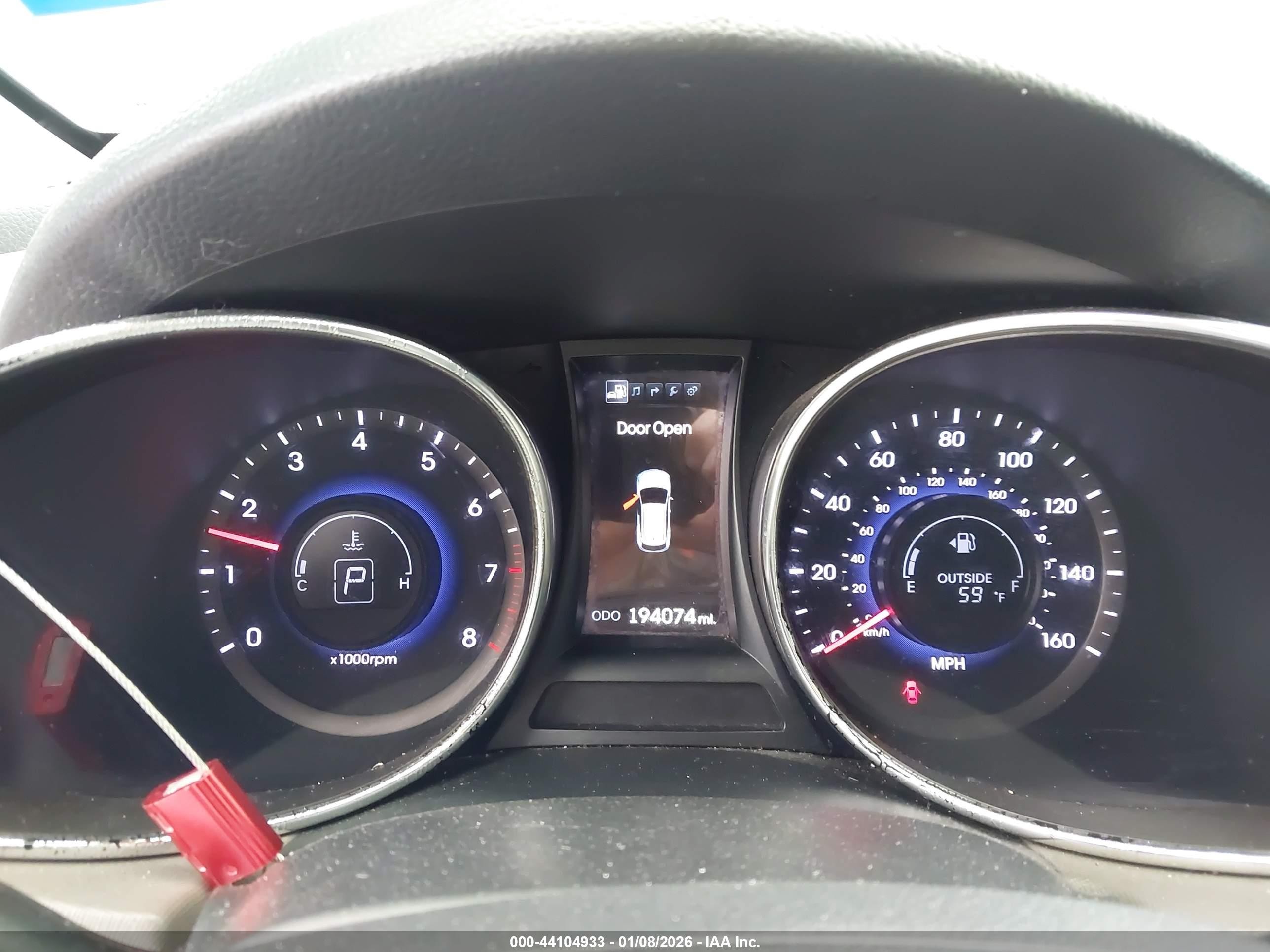 2013 Hyundai Santa Fe Sport Серебряный vin: 5XYZU3LBXDG060328