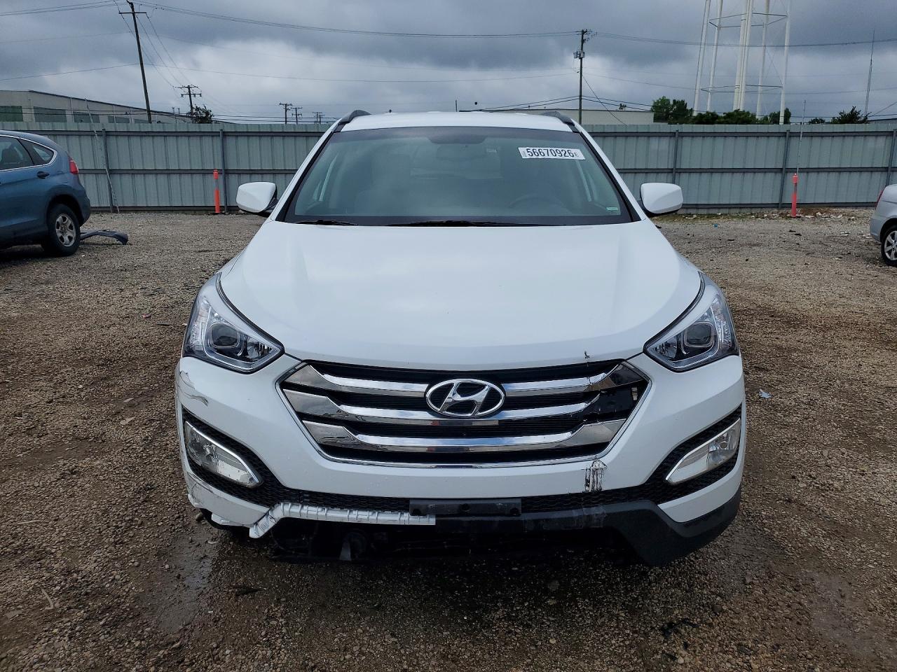 2013 Hyundai Santa Fe Sport 2.4l Белый vin: 5XYZU3LBXDG079736