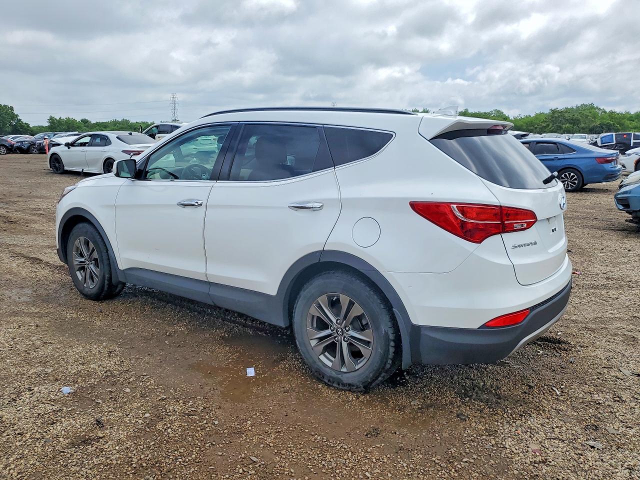 2013 Hyundai Santa Fe Sport 2.4l Белый vin: 5XYZU3LBXDG079736