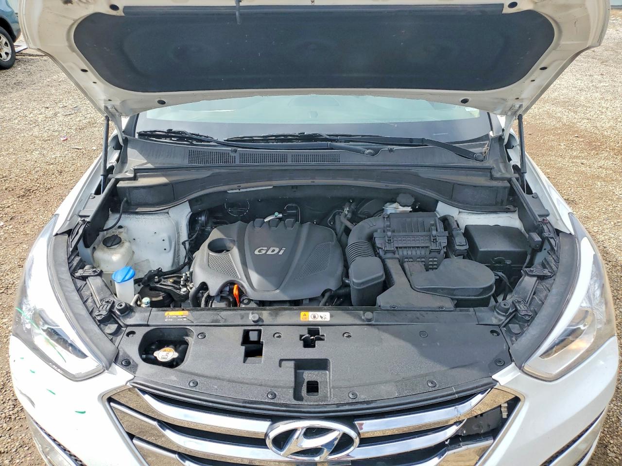 2013 Hyundai Santa Fe Sport 2.4l Белый vin: 5XYZU3LBXDG079736