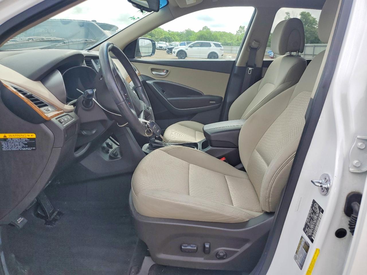 2013 Hyundai Santa Fe Sport 2.4l Белый vin: 5XYZU3LBXDG079736