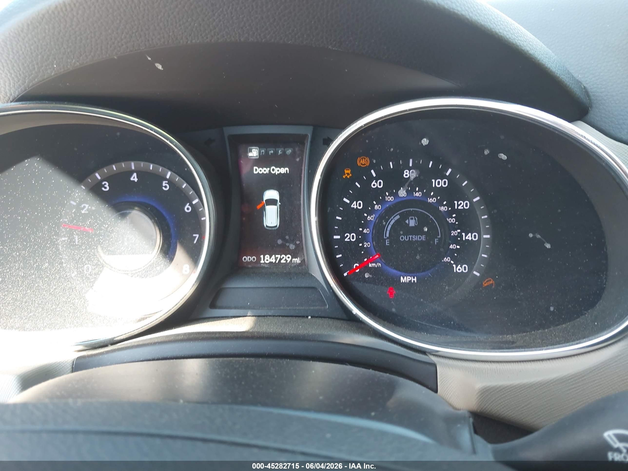 2013 Hyundai Santa Fe Sport Burgundy vin: 5XYZU3LBXDG086251