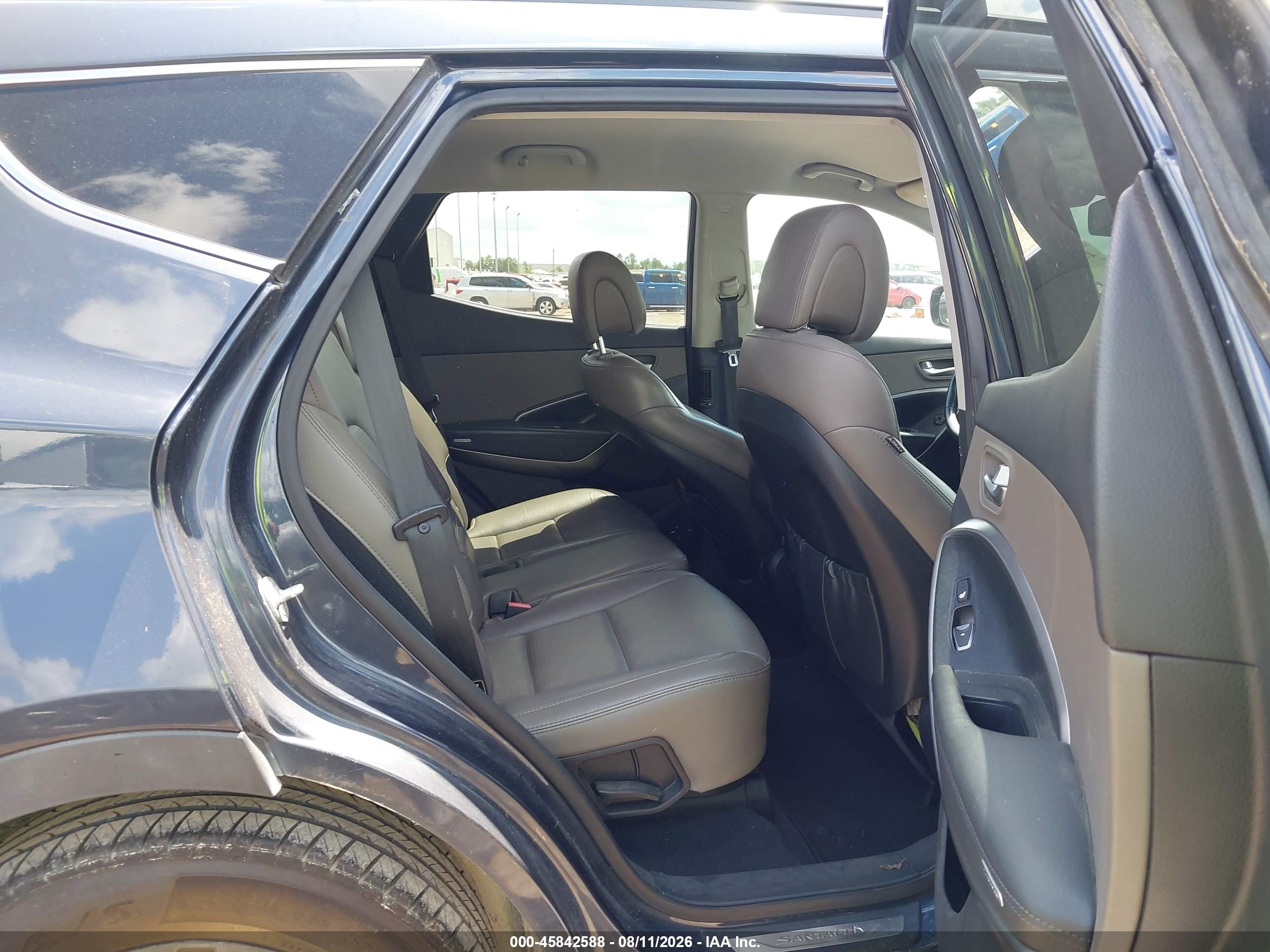 2013 Hyundai Santa Fe Sport   Синий vin: 5XYZU3LBXDG093765