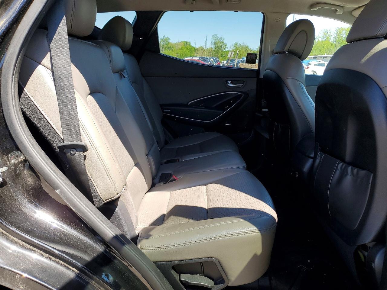2013 Hyundai Santa Fe Sport 2.4l Black vin: 5XYZU3LBXDG105199
