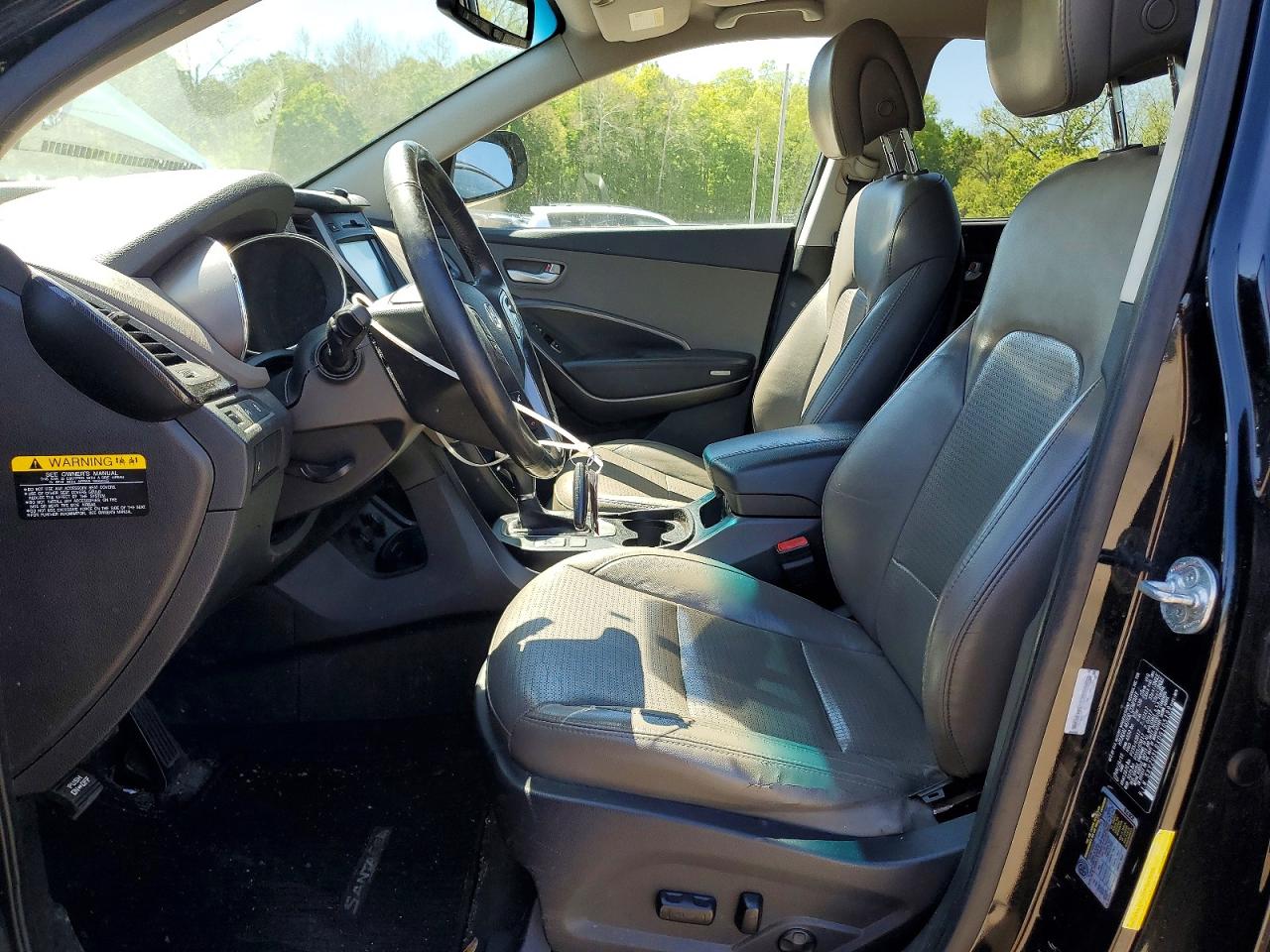 2013 Hyundai Santa Fe Sport 2.4l Black vin: 5XYZU3LBXDG105199