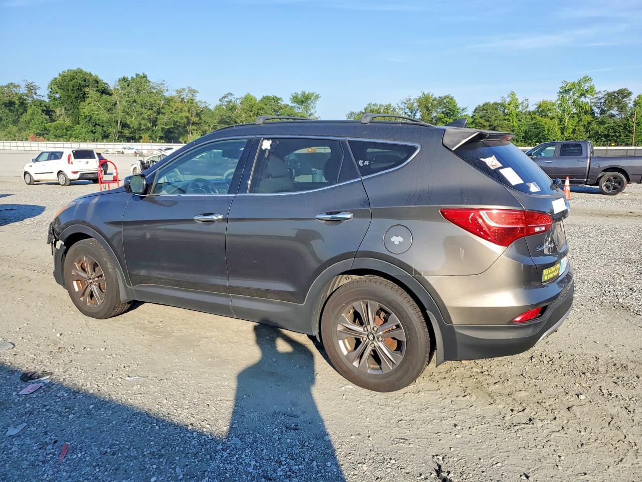 2013 Hyundai Santa Fe Sport 2.4l Серый vin: 5XYZU3LBXDG124528