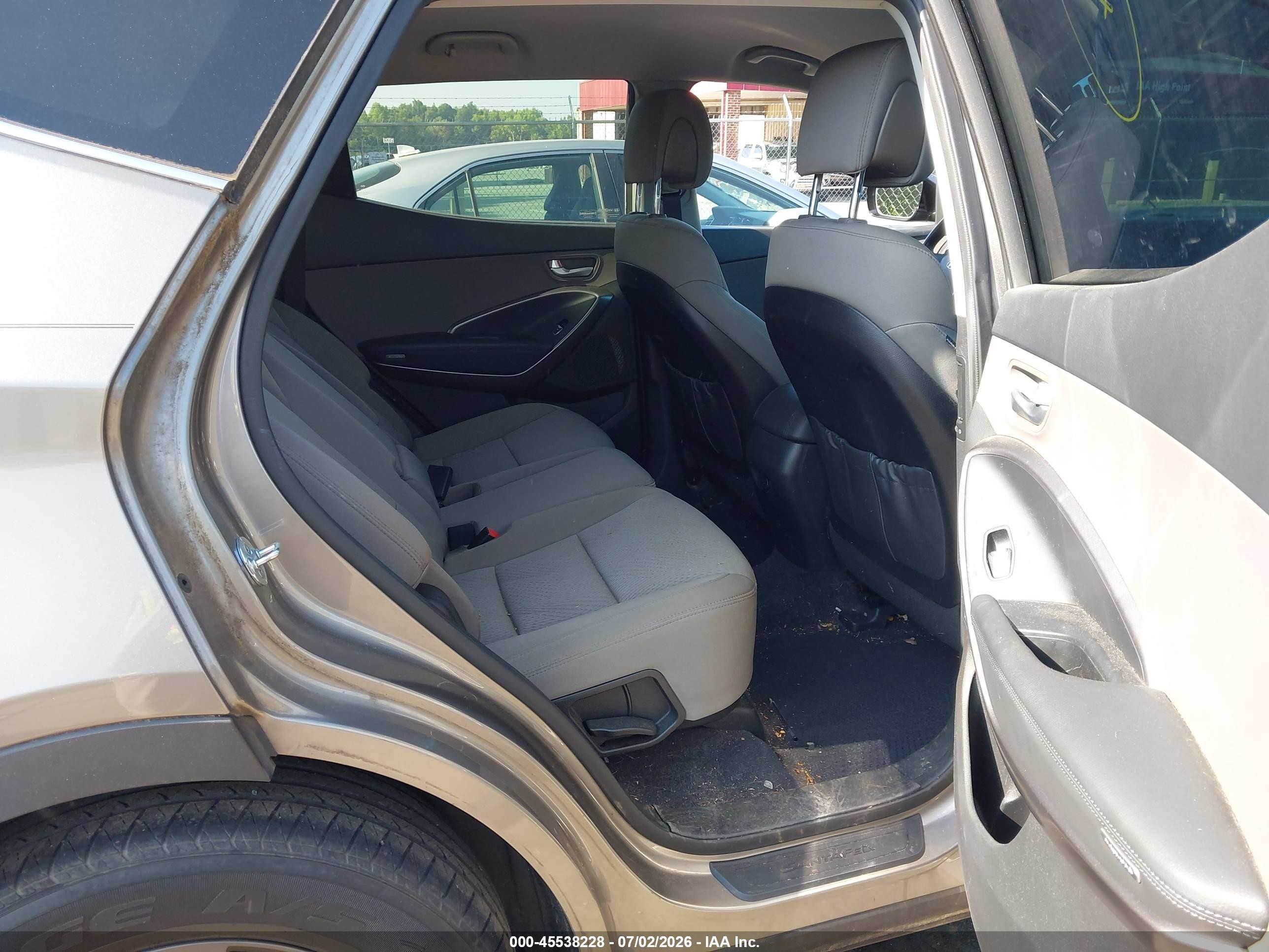 2014 Hyundai Santa Fe Sport 2.4l Pewter vin: 5XYZU3LBXEG212156