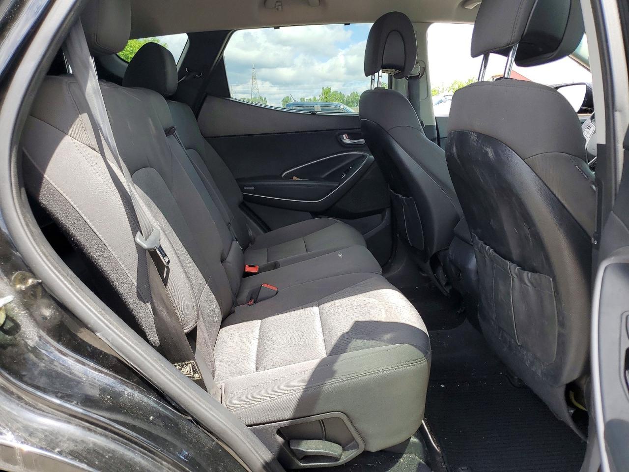 2014 Hyundai Santa Fe Sport 2.4l Black vin: 5XYZU3LBXEG228986