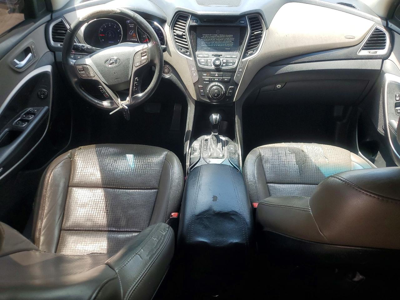 2015 Hyundai Santa Fe Sport 2.4l White vin: 5XYZU3LBXFG254795