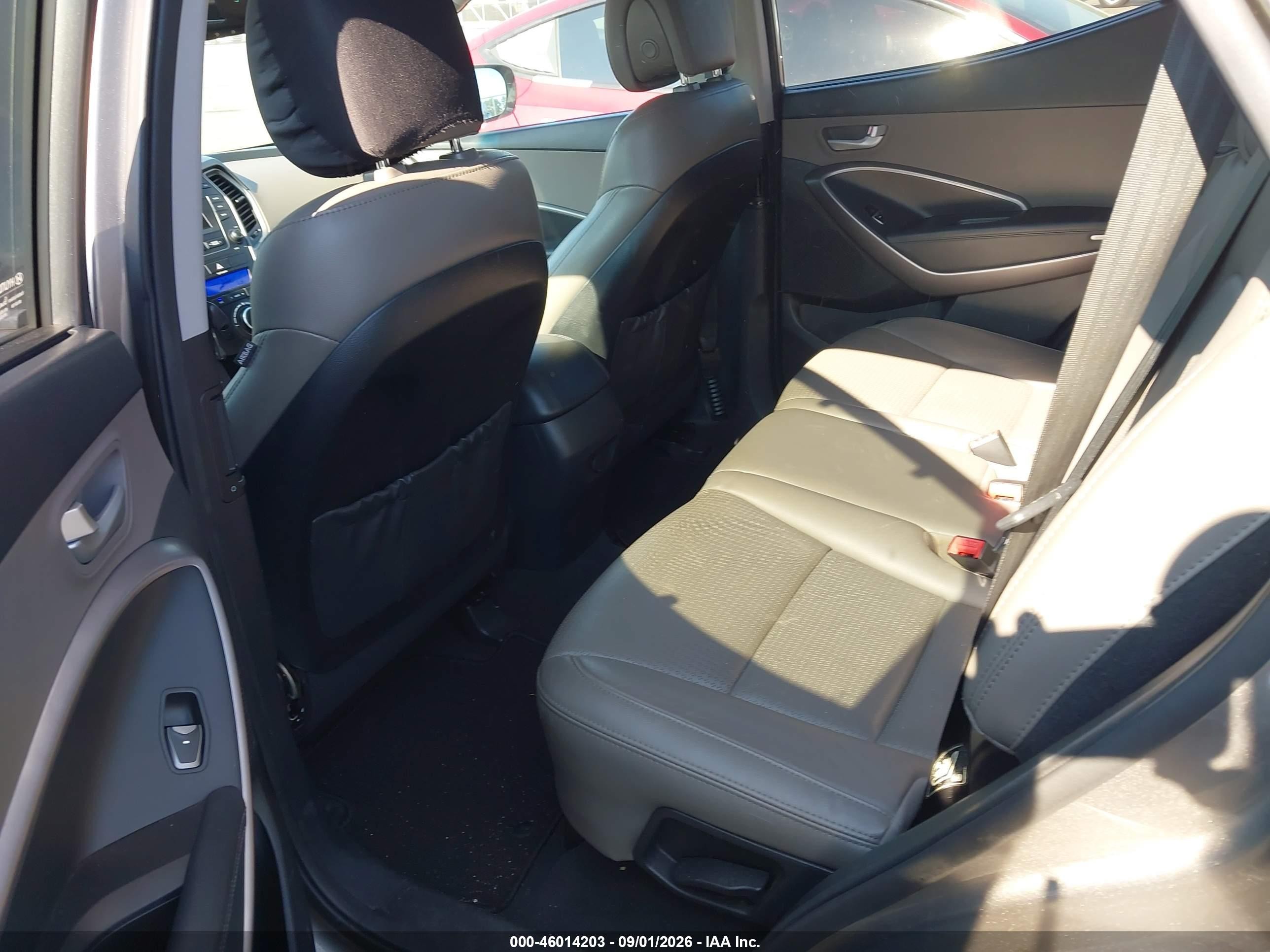 2015 Hyundai Santa Fe Sport 2.4l Gray vin: 5XYZU3LBXFG283214