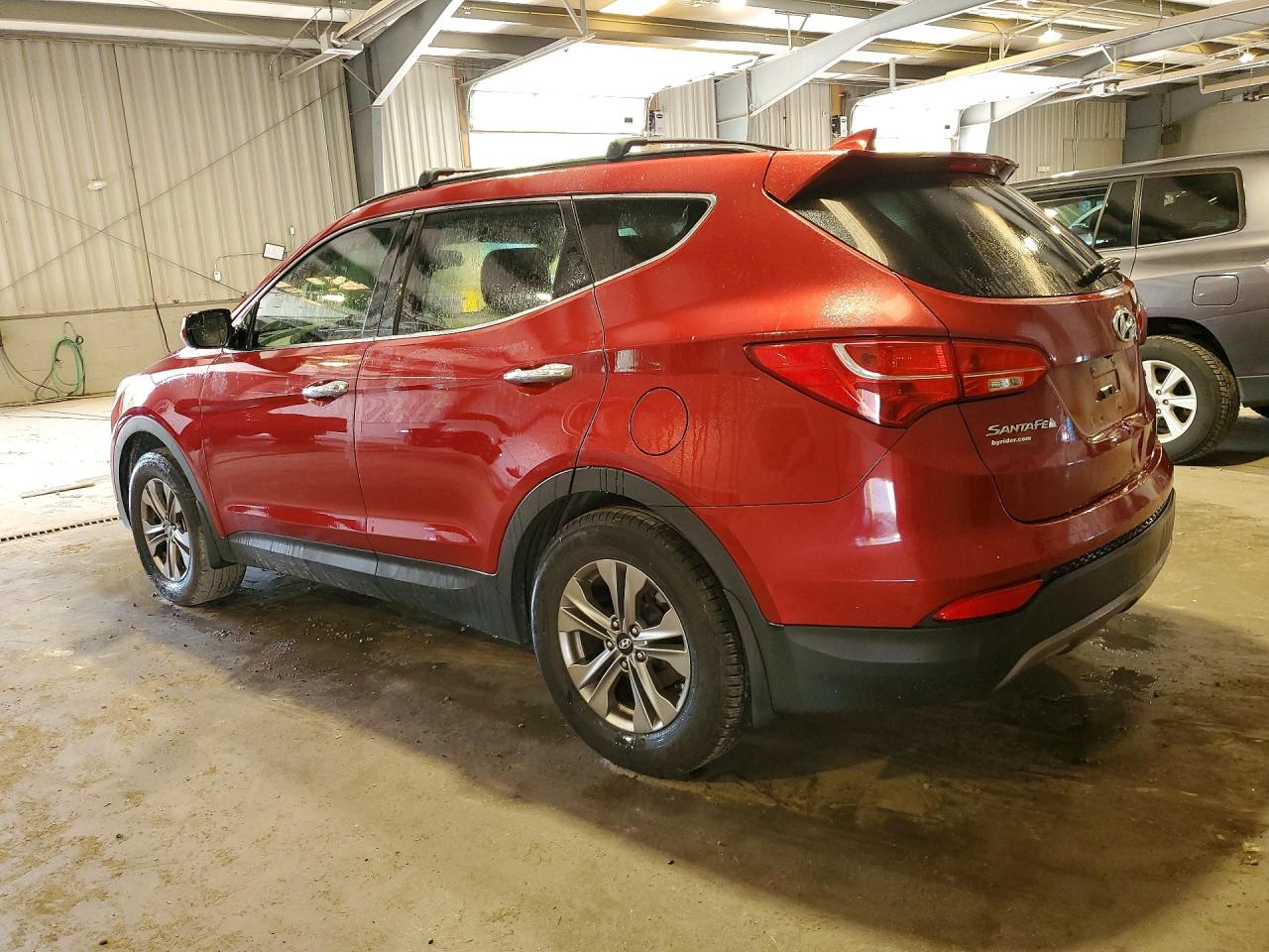 2015 Hyundai Santa Fe Sport 2.4l Red vin: 5XYZU3LBXFG286646