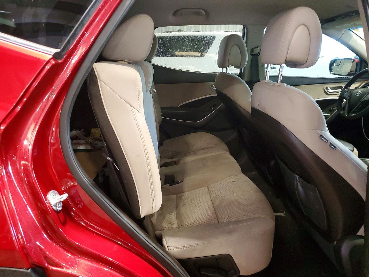 2015 Hyundai Santa Fe Sport 2.4l Red vin: 5XYZU3LBXFG286646
