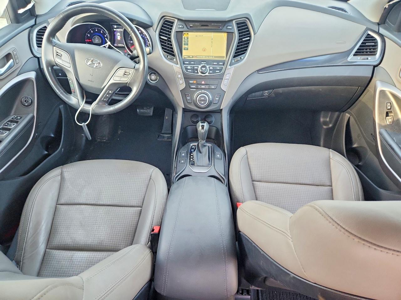 2015 Hyundai Santa Fe Sport 2.4l Silver vin: 5XYZU3LBXFG293967