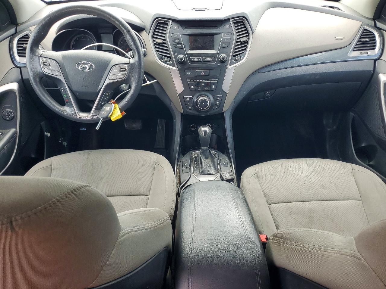 2015 Hyundai Santa Fe Sport 2.4l White vin: 5XYZU3LBXFG305101