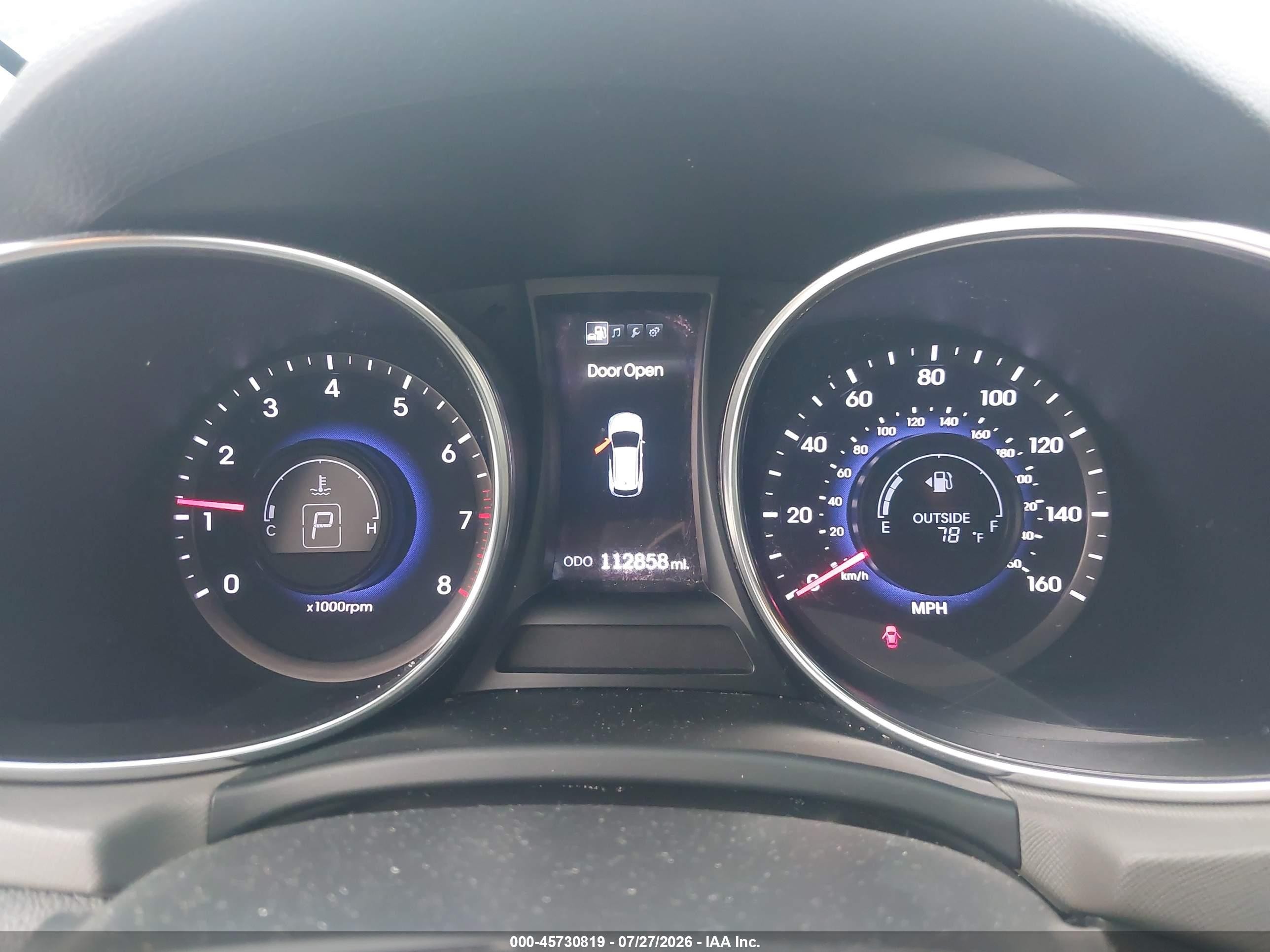 2013 Hyundai Santa Fe Sport 2.0t White vin: 5XYZUDLA0DG055877