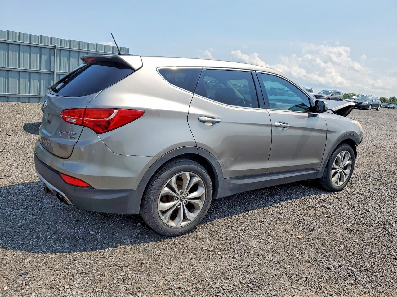 2013 Hyundai Santa Fe Sport 2.0t Серый vin: 5XYZUDLA0DG056463