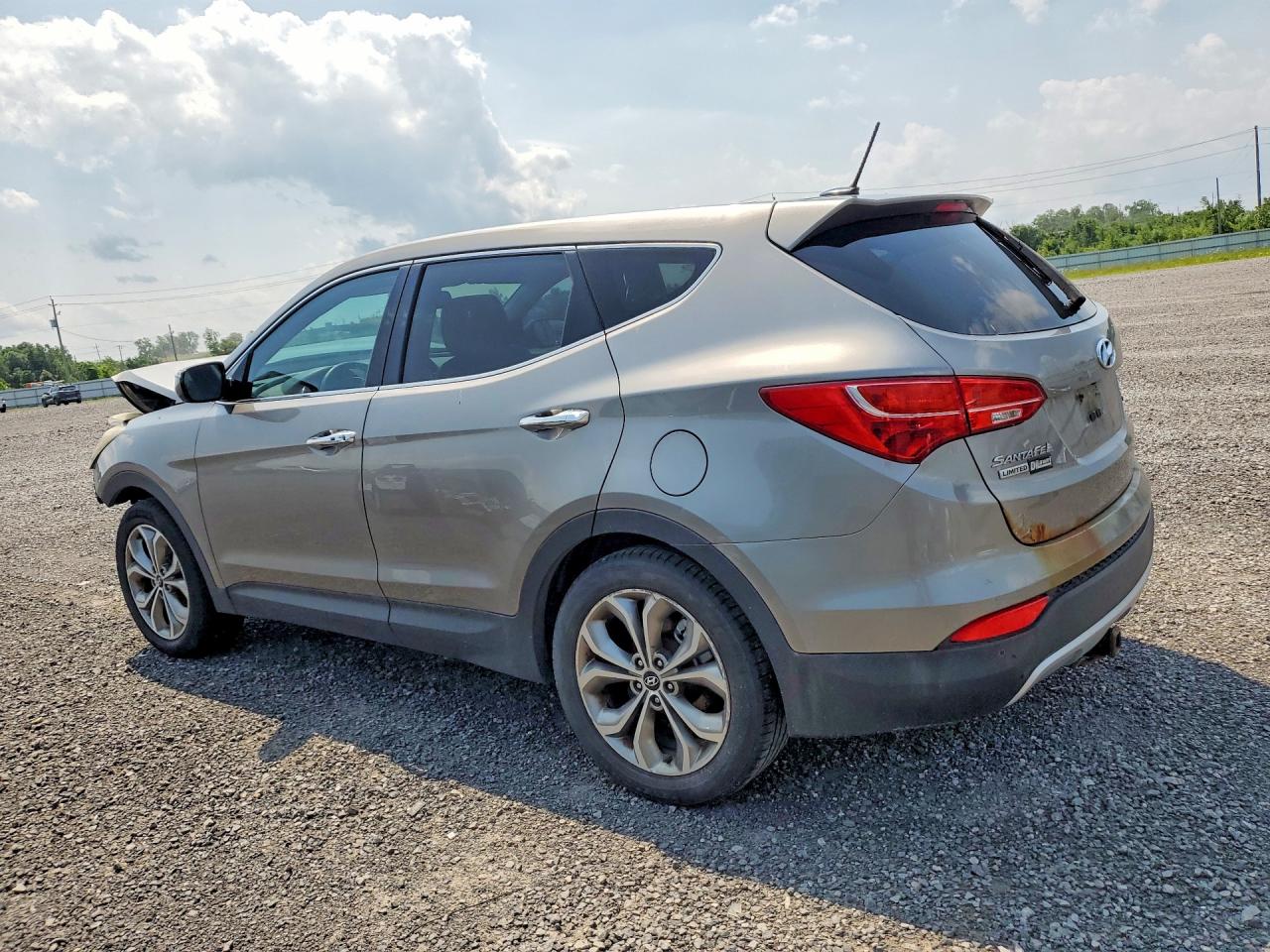 2013 Hyundai Santa Fe Sport 2.0t Серый vin: 5XYZUDLA0DG056463