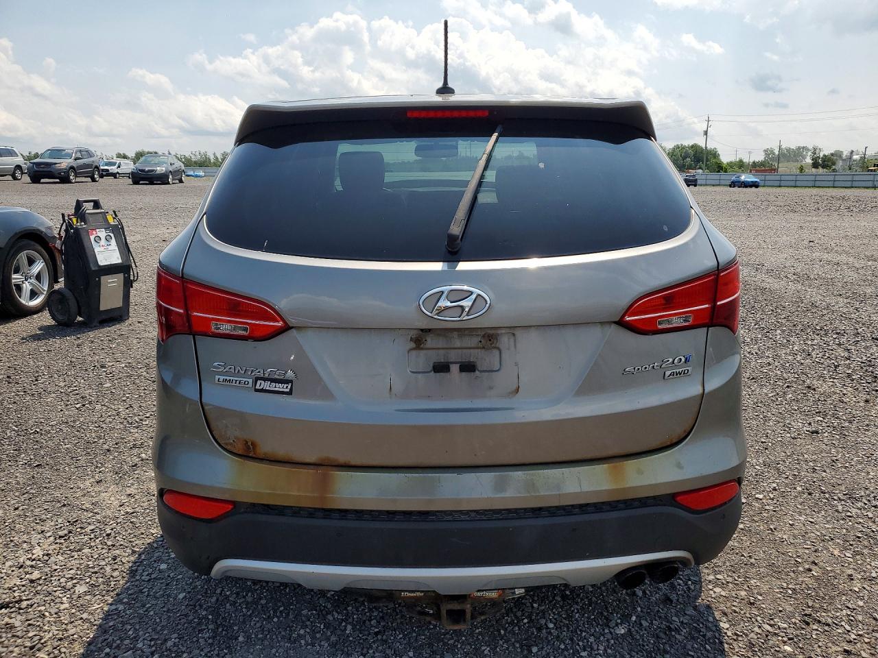 2013 Hyundai Santa Fe Sport 2.0t Серый vin: 5XYZUDLA0DG056463