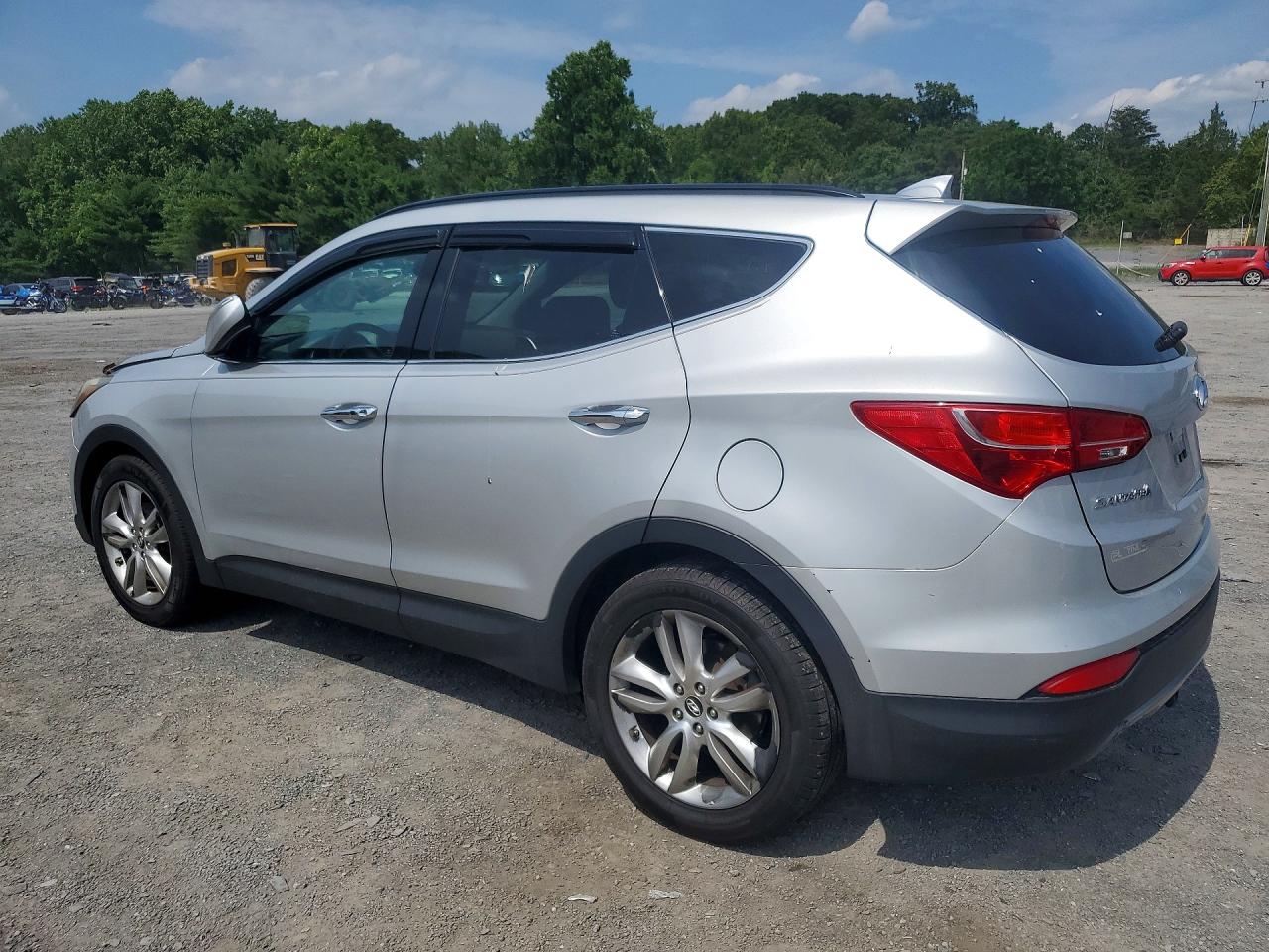 2013 Hyundai Santa Fe Sport 2.0t Silver vin: 5XYZUDLA0DG065910