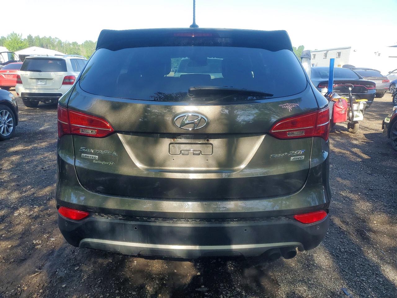 2013 Hyundai Santa Fe Sport 2.0t Tan vin: 5XYZUDLA0DG083971