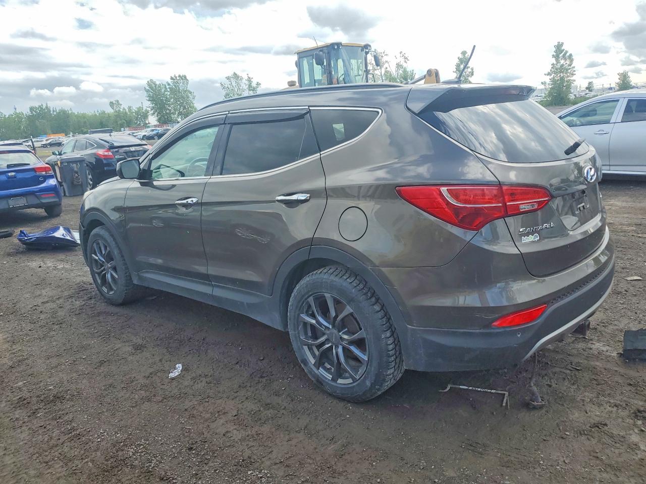 2014 Hyundai Santa Fe Sport 2.0t Серый vin: 5XYZUDLA0EG133253