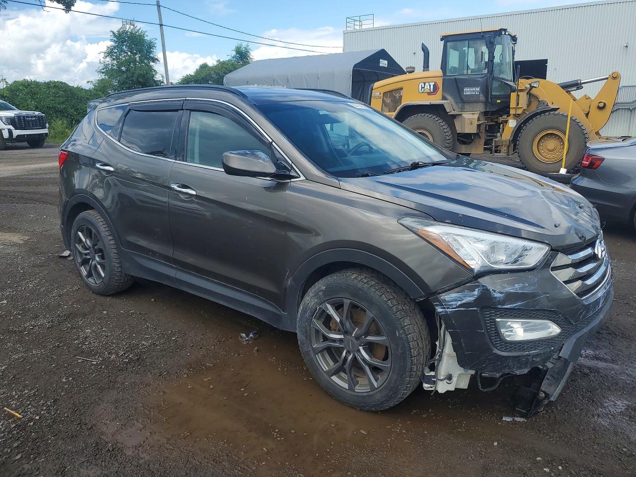 2014 Hyundai Santa Fe Sport 2.0t Серый vin: 5XYZUDLA0EG133253