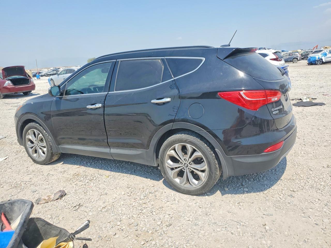 2015 Hyundai Santa Fe Sport 2.0t Black vin: 5XYZUDLA0FG239915
