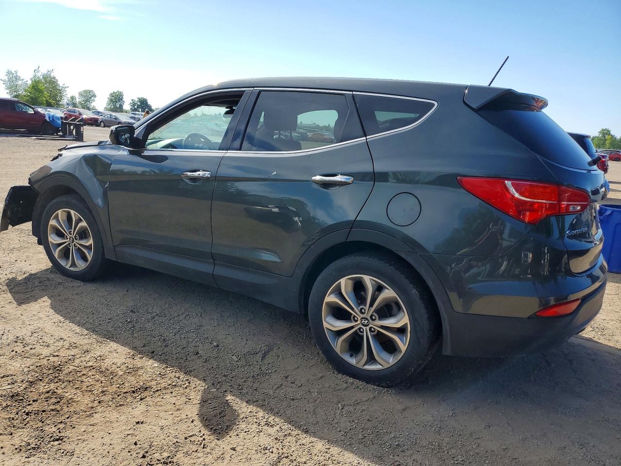 2013 Hyundai Santa Fe Sport 2.0t Charcoal vin: 5XYZUDLA1DG017980