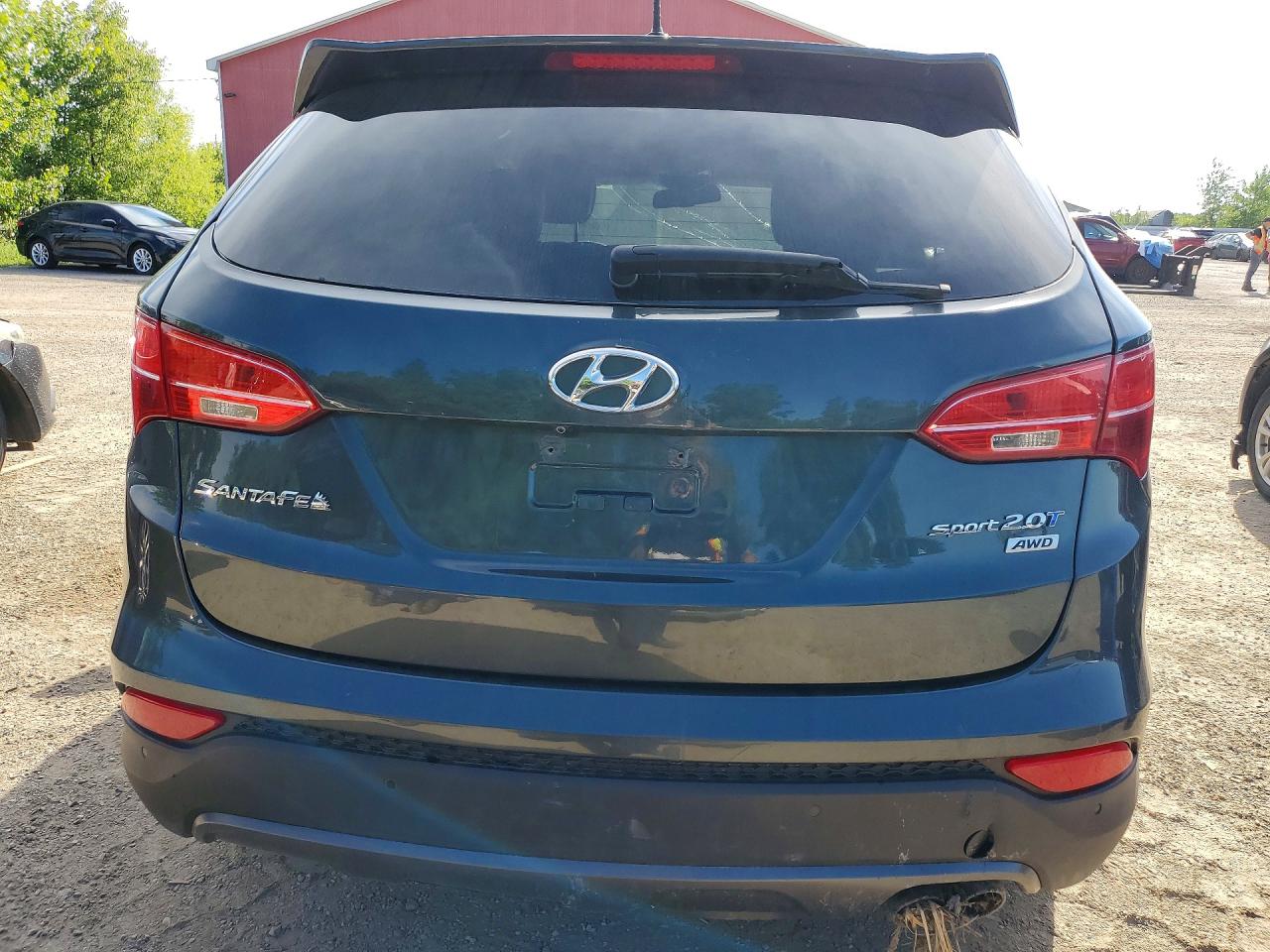 2013 Hyundai Santa Fe Sport 2.0t Charcoal vin: 5XYZUDLA1DG017980
