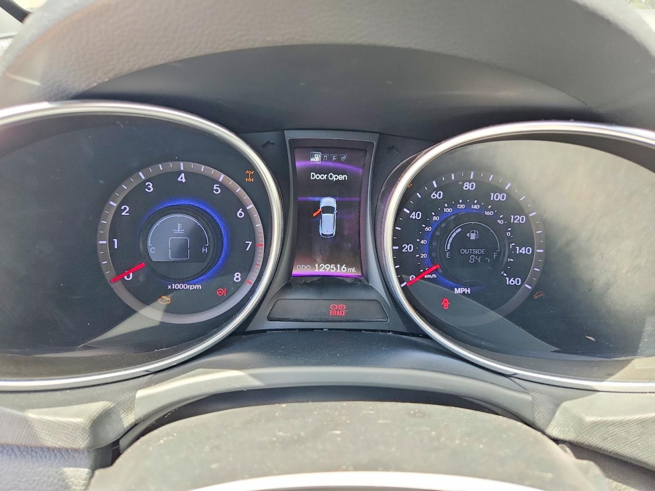 2013 Hyundai Santa Fe Sport 2.0t Gray vin: 5XYZUDLA1DG052650