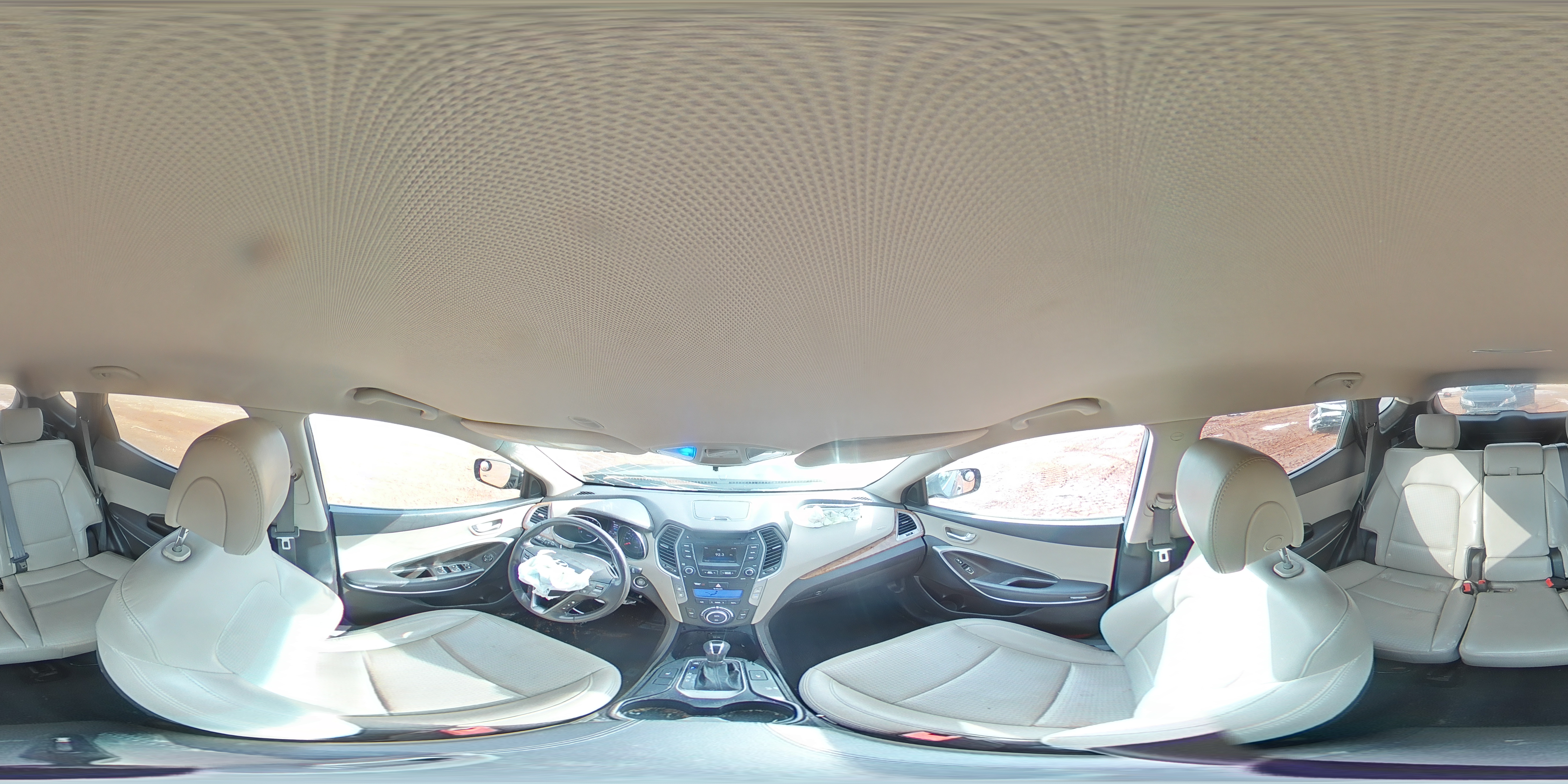 2013 Hyundai Santa Fe Sport Gray vin: 5XYZUDLA2DG045156