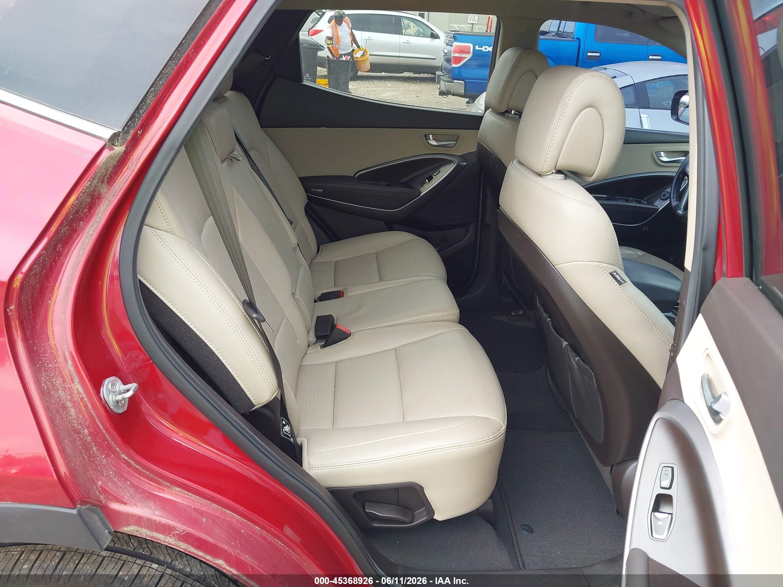 2013 Hyundai Santa Fe Sport 2.0t Красный vin: 5XYZUDLA2DG074317