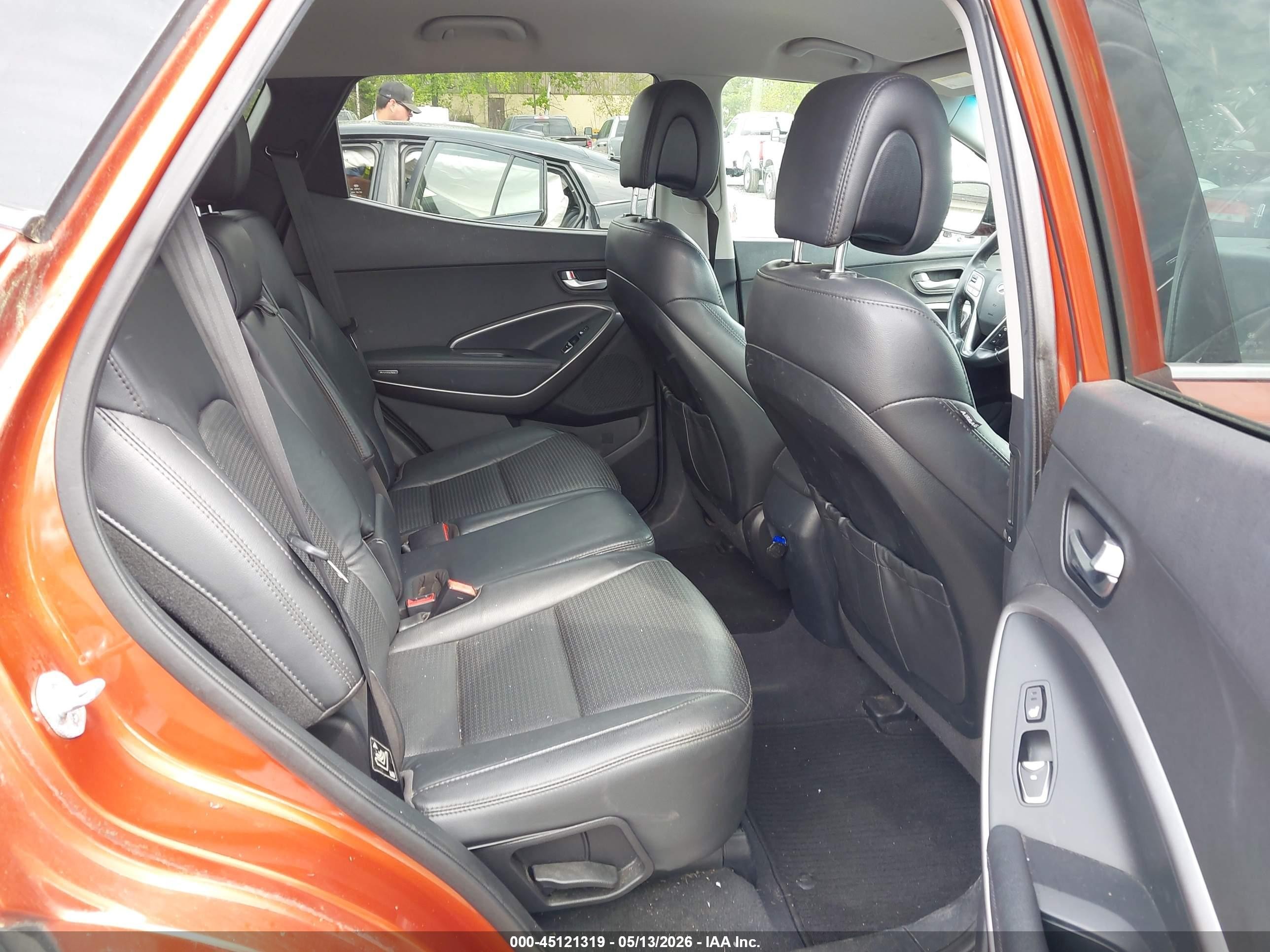 2013 Hyundai Santa Fe Sport 2.0t Orange vin: 5XYZUDLA2DG077010