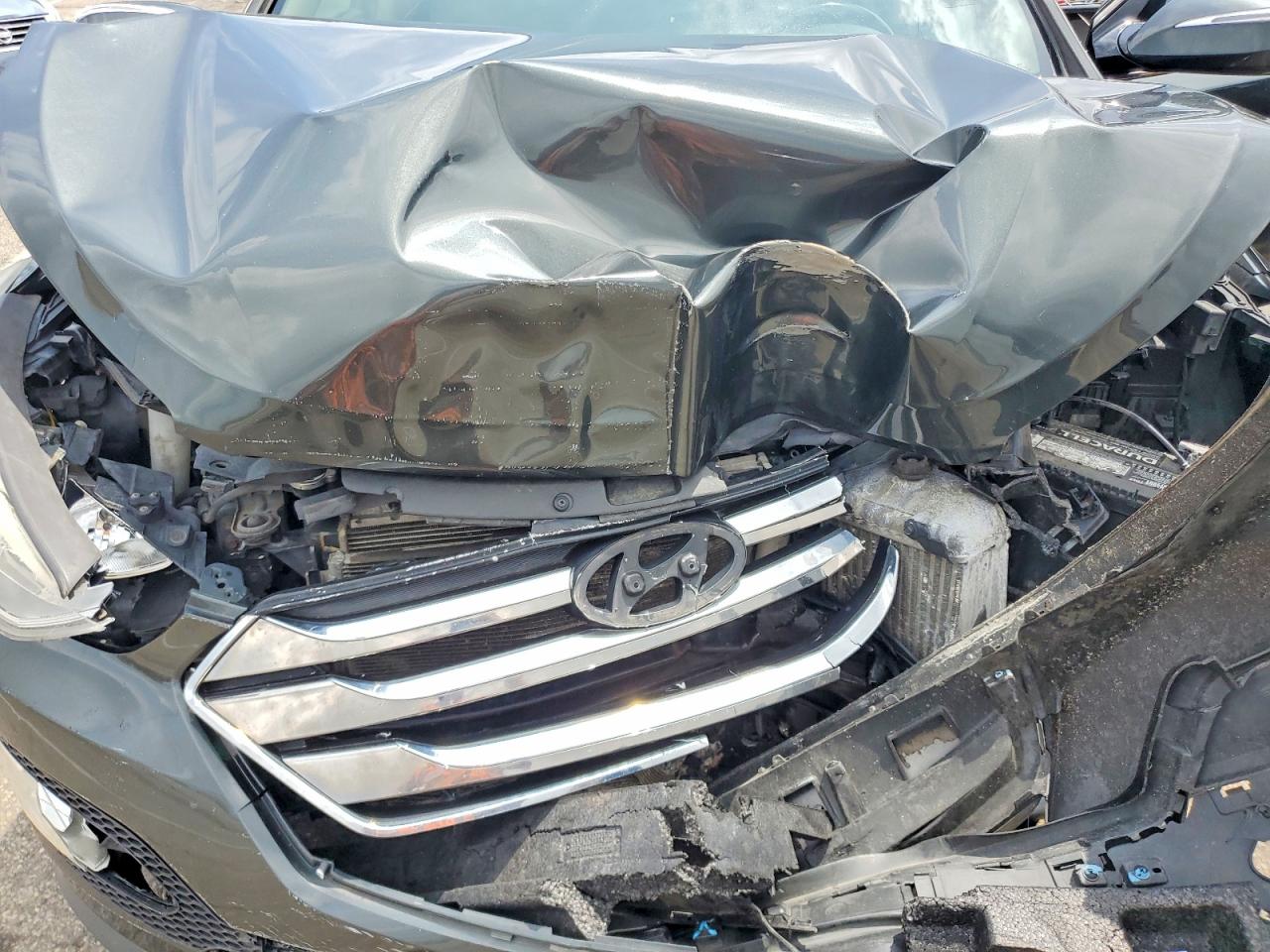 2013 Hyundai Santa Fe Sport 2.0t Gray vin: 5XYZUDLA2DG095376