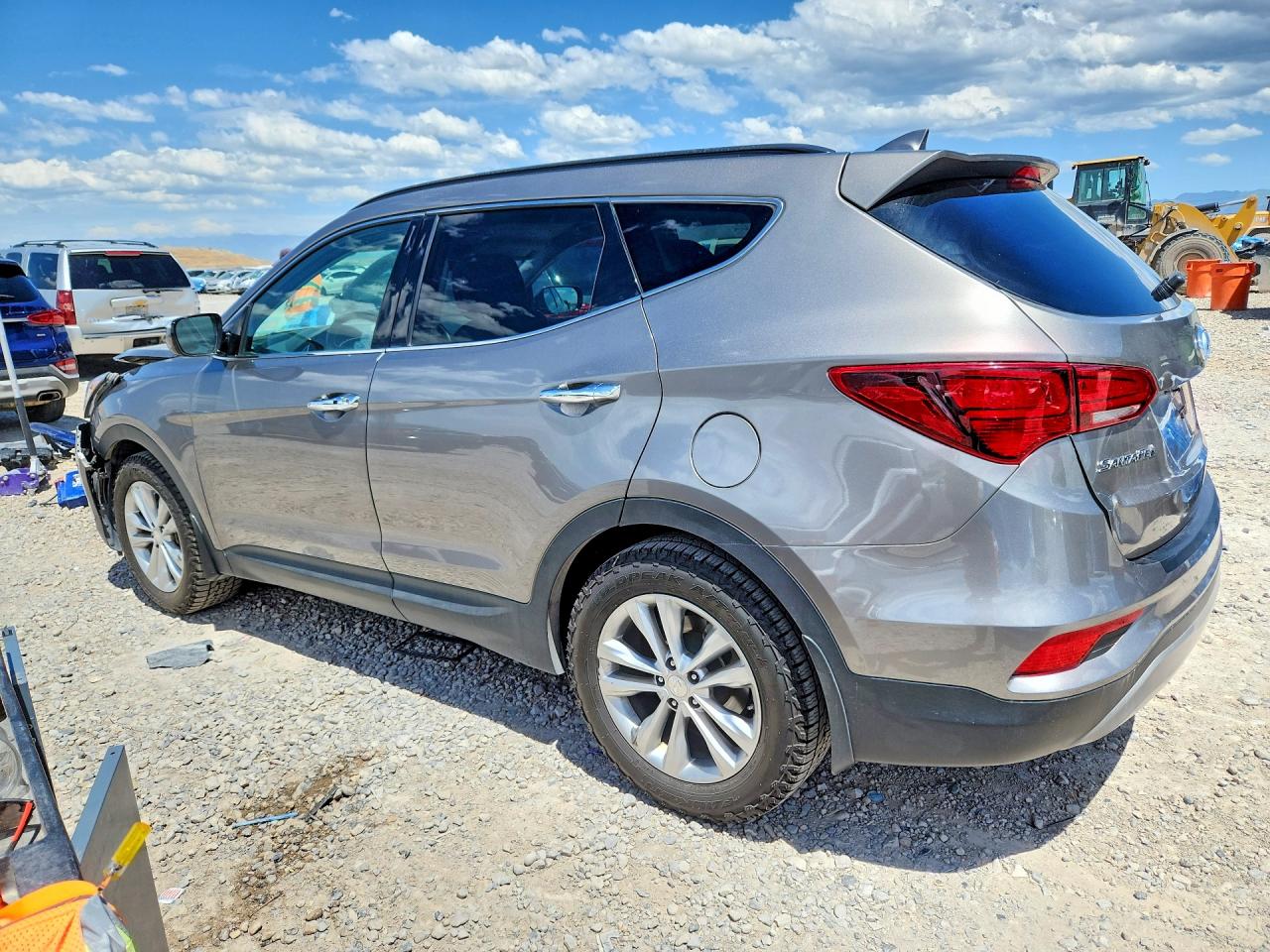 2018 Hyundai Santa Fe Sport 2.0t Угольный vin: 5XYZUDLA2JG527685
