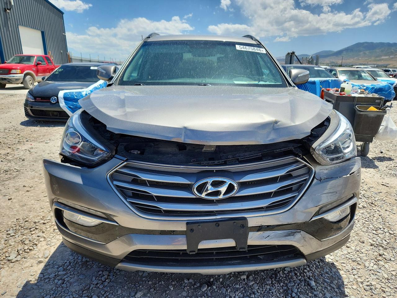2018 Hyundai Santa Fe Sport 2.0t Угольный vin: 5XYZUDLA2JG527685
