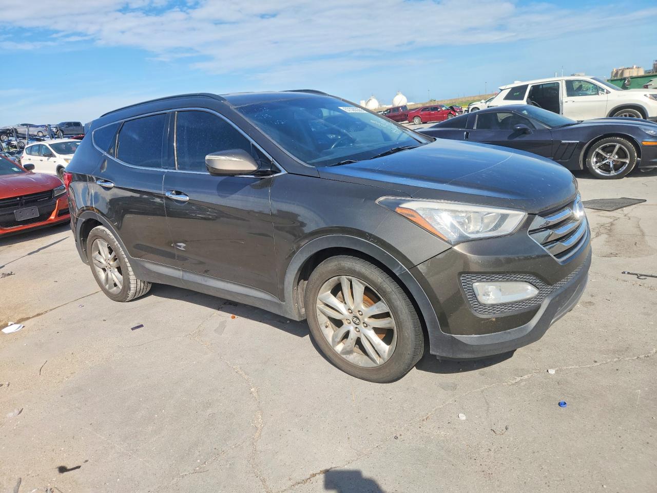 2013 Hyundai Santa Fe Sport 2.0t Tan vin: 5XYZUDLA3DG004972
